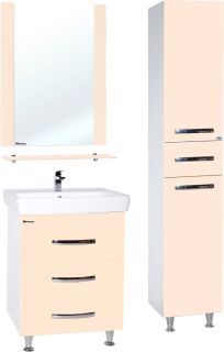 Тумба под раковину Bellezza Рокко 50см бежевый 00000010146